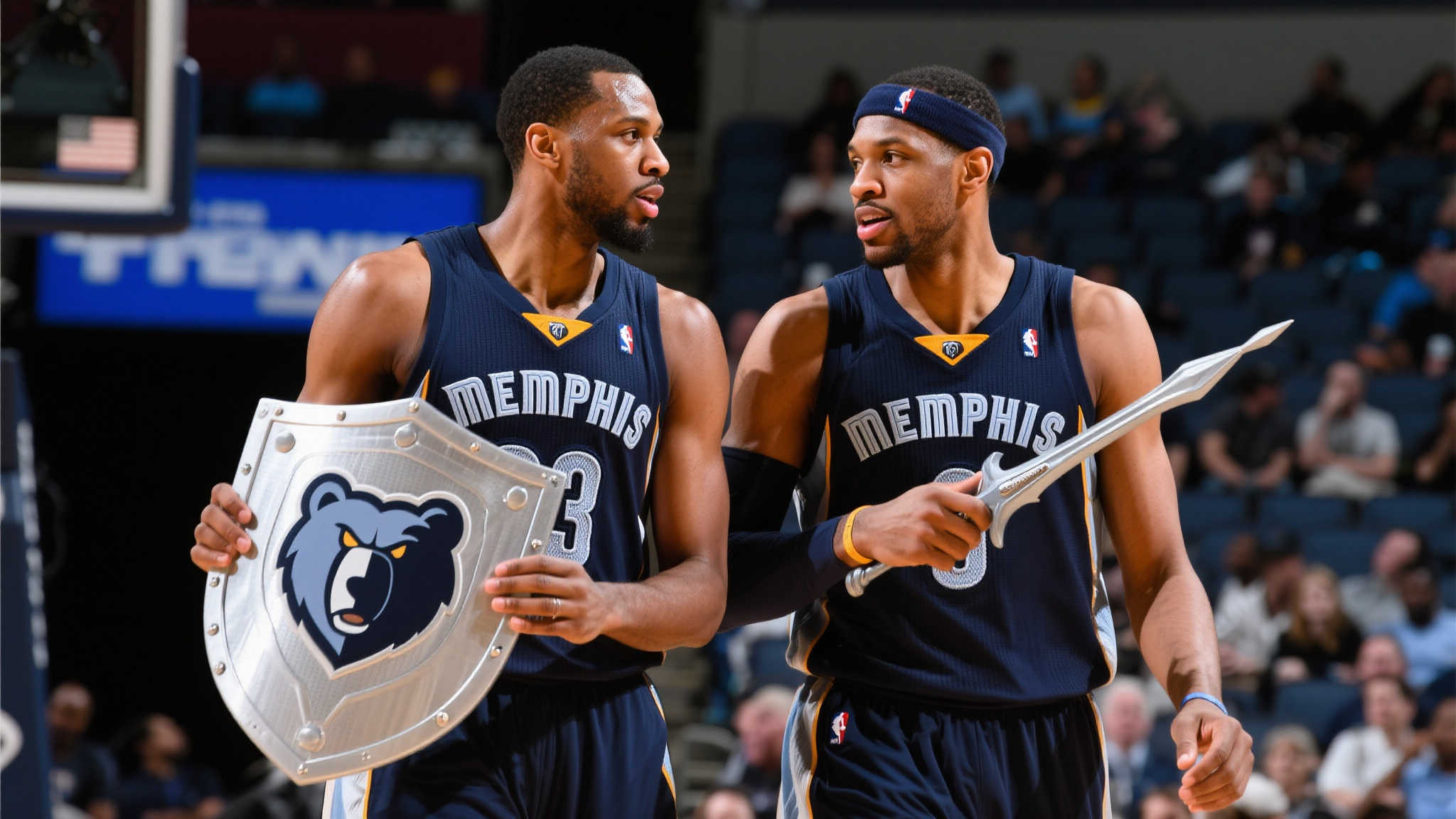 凤凰城再现传奇:狄龙与阿伦的绝妙联盟 两人首次并肩作战,是在孟菲斯灰熊时期。从那时开始,